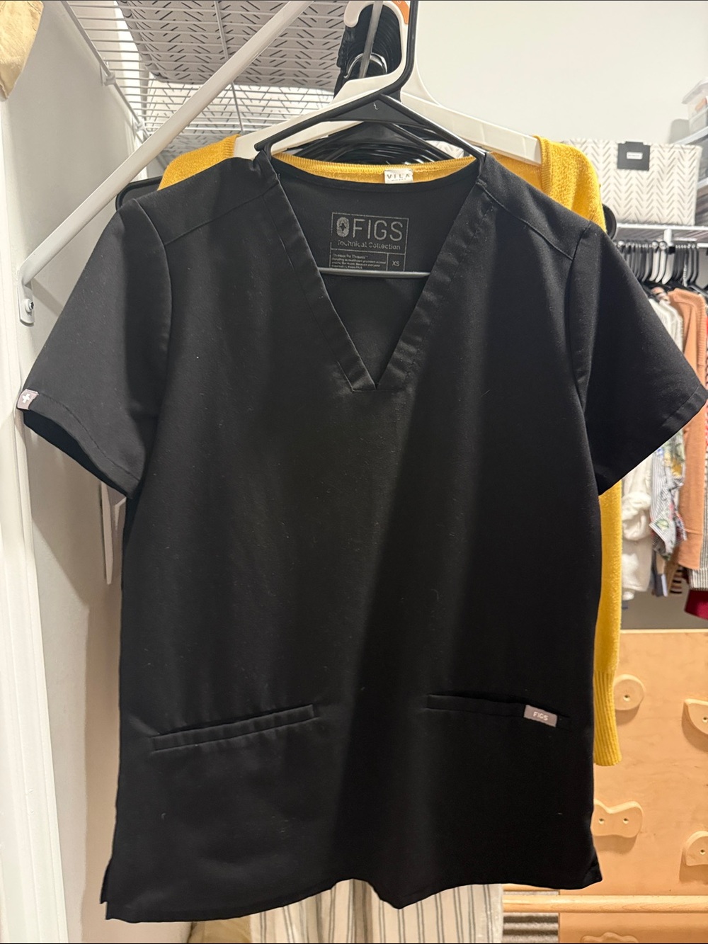FIGS scrub top